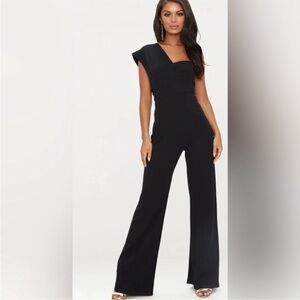 Prettylittlething one shoulder jumpsuit